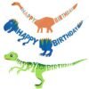 Dinosaur banner colours
