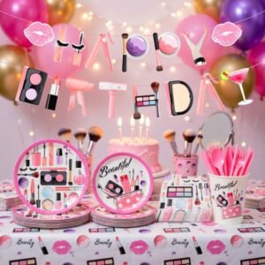 Makeup Party Birthday Decoration