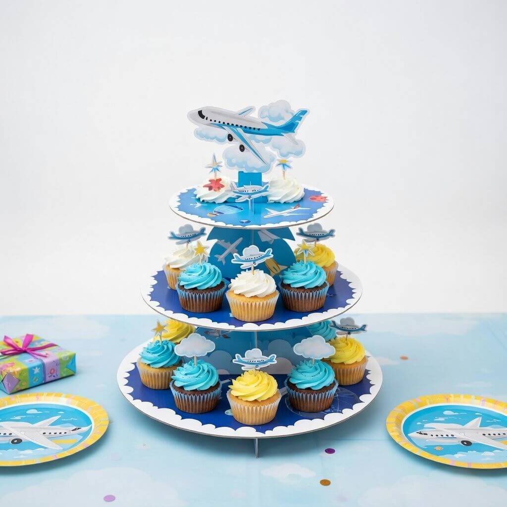 Airplane Birthday Party Tableware - Image 5