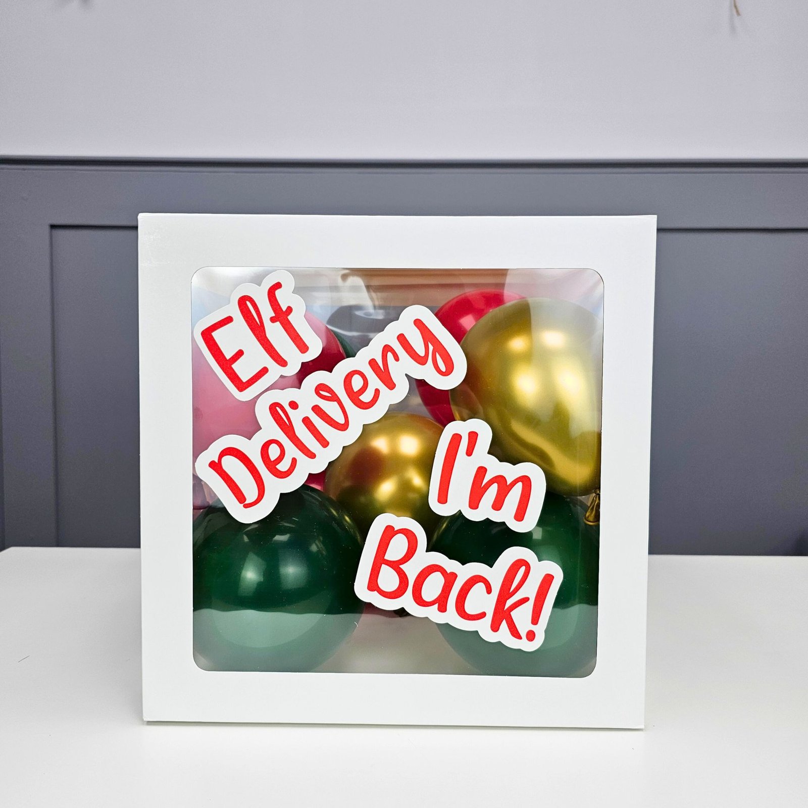 Elf balloon box kit