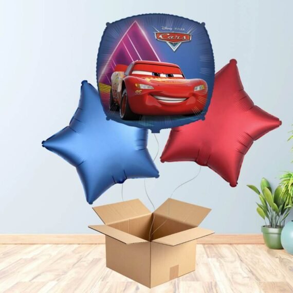 Lightning McQueen Balloon Bouquet