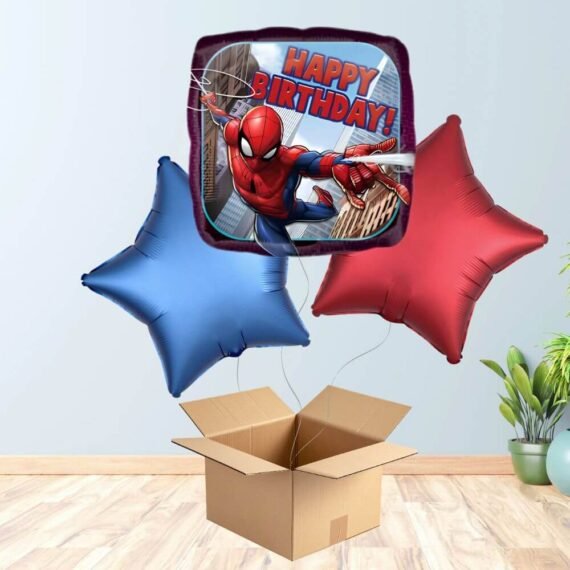 Spiderman Balloon Bouquet
